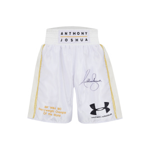 Anthony Joshua Signed Trunks
