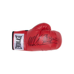 Mike Tyson & Frank Bruno Signed Glove