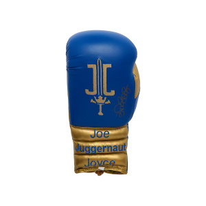 Joe Joyce Signed Glove – Blue & Gold