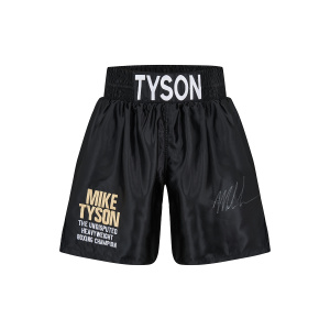 Mike Tyson Signed Trunks