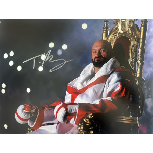 Tyson Fury signed 16×12 photo – 1